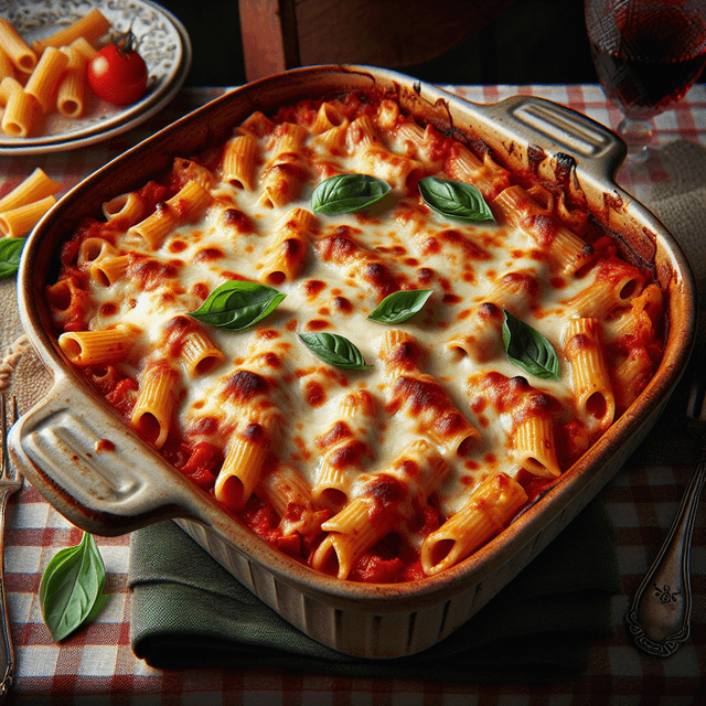 Cheesy Baked Ziti