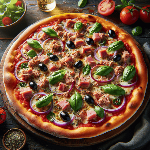 Tuna Pizza Delight