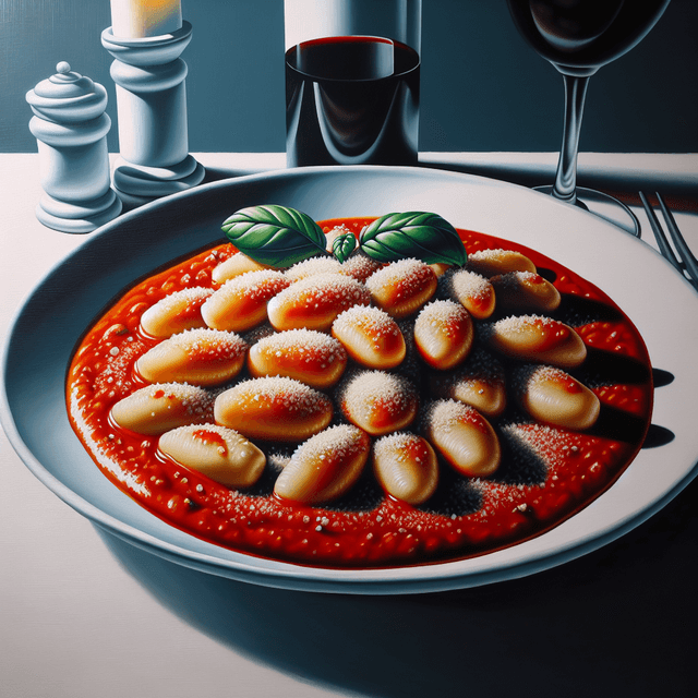 Gnocchi with Tomato Sauce