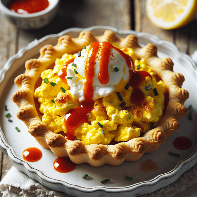 Lemon and Sriracha Breakfast Tarts