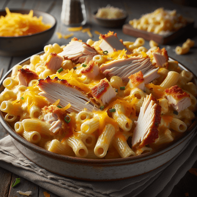 Creamy Turkey Mac and Cheese