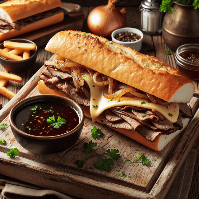 Classic French Dip Sandwich